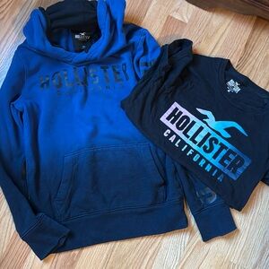 XXS Hollister Lot sweatshirt and tshirt